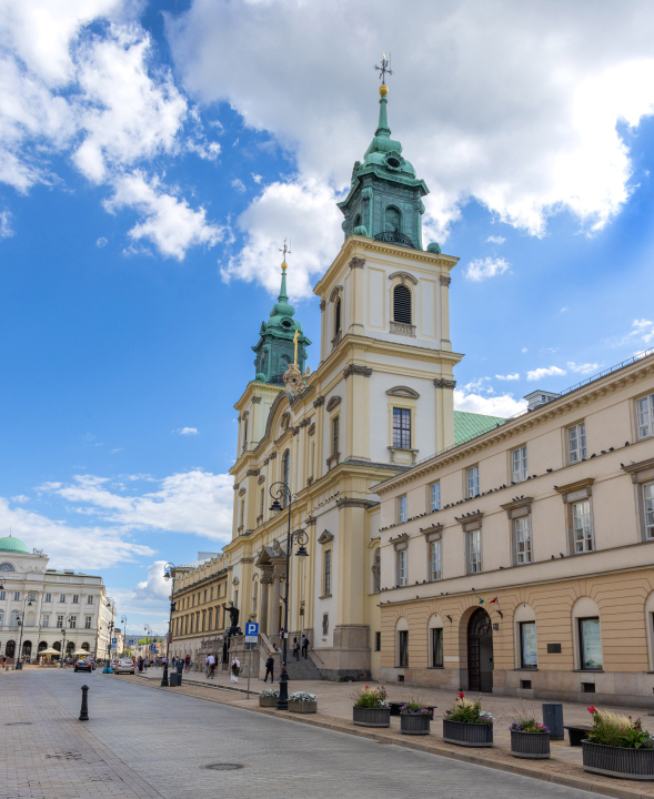 Basilica of the Holy Cross in Warsaw