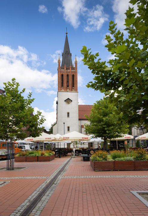 Market square in Bytom