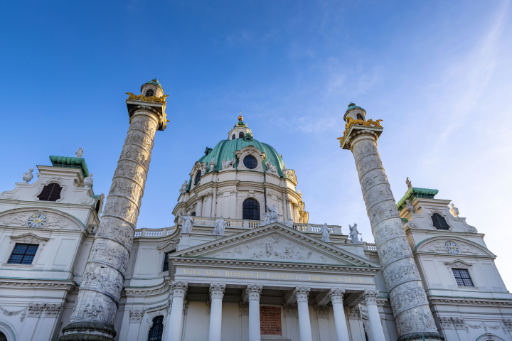 Church of St. Charles Borromeo in Vienna