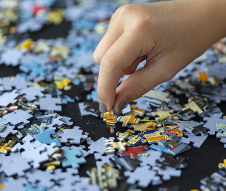 Putting together a puzzle