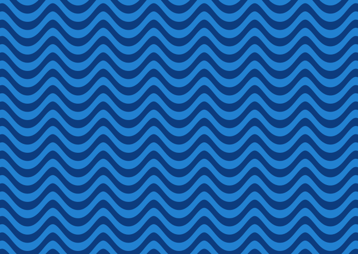 Blue waves, vector, background