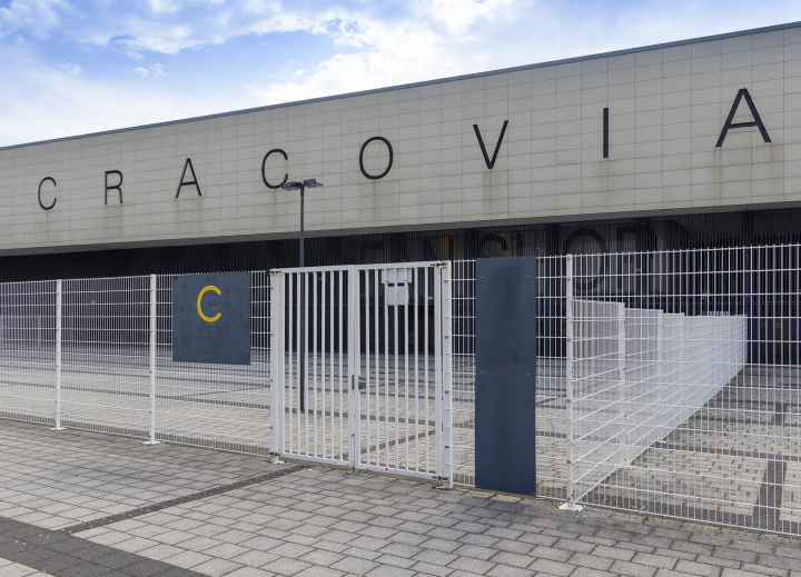 Cracovia entrance to the stadium