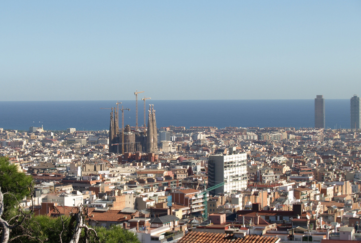 Panorama of Barcelona