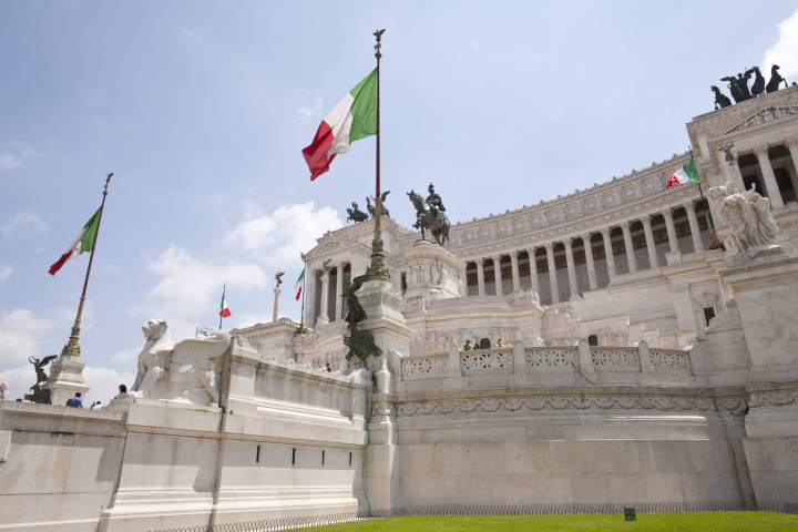 Piazza Venezia in Rome