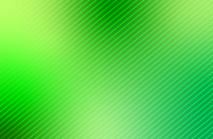 Green background, diagonal stripes