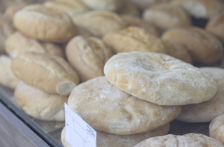 Fresh Bread in the Store
