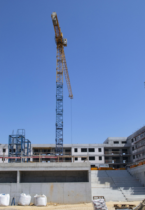 Construction of the housing estate