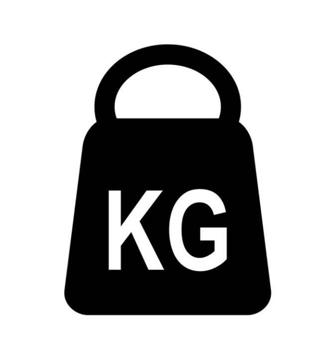 Weight in Kilograms - Icon