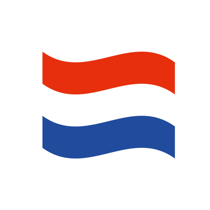 Netherlands flag vector