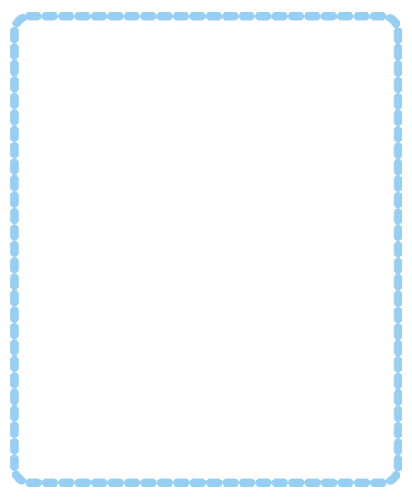 Blue Vector Frame