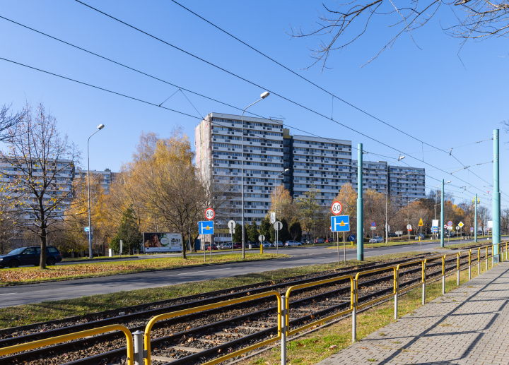 Chorzowska Street in Katowice