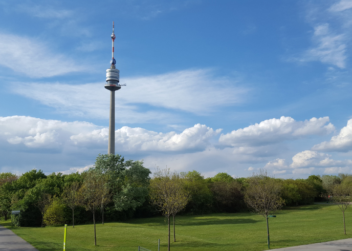 Danube Tower In Vienna