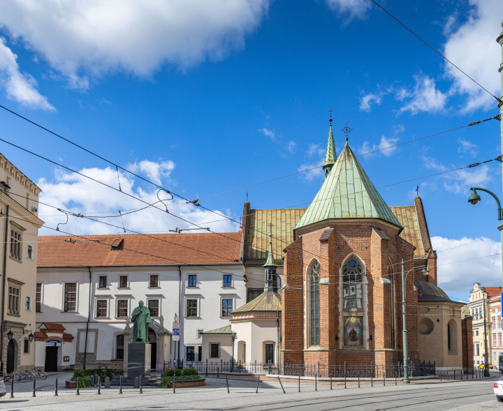 All Saints' Square in Krakow