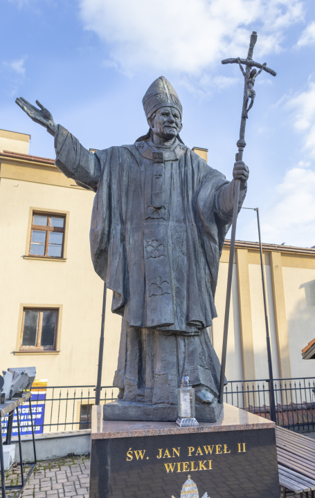 Monument of Pope John Paul II Bochnia