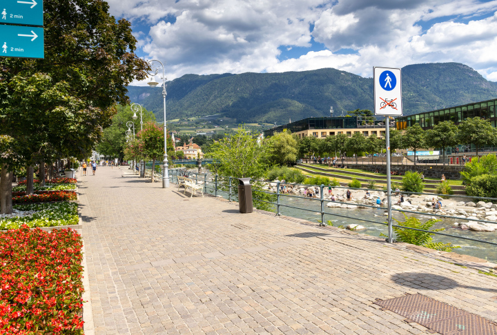 Meran promenade