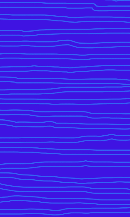 Irregular Blue Lines on a Blue Background