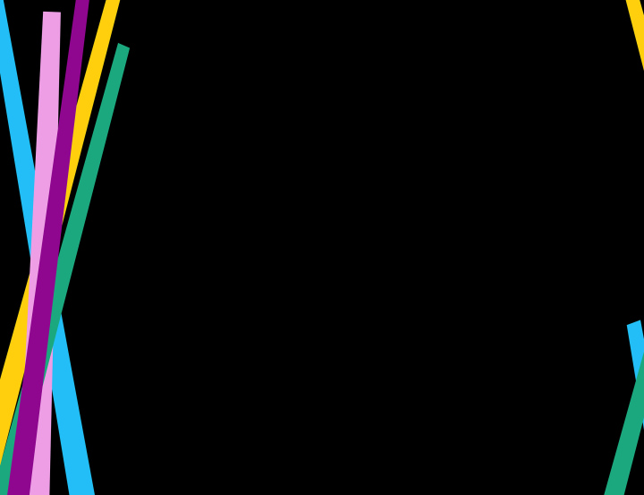 Colorful Stripes on a Black Background