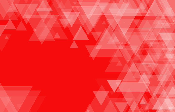 Bright Triangles on Red Background free download