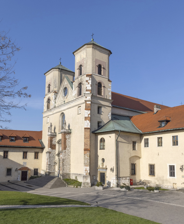 Monastery in Tyniec near Krakow