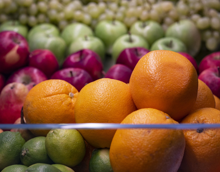 Various Fruit in the Store