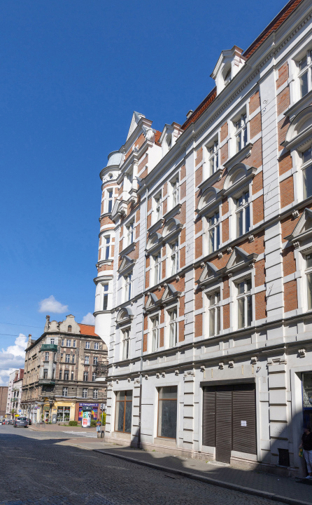 A historic tenement house in Bytom