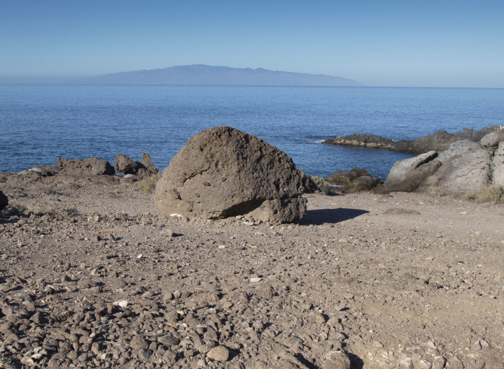 View of the island of La Gomera