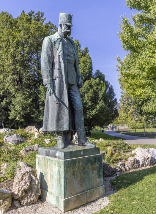 Franz Josef Monument in the Palace Garden Vienna