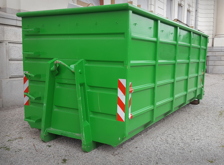 Green Container For Waste