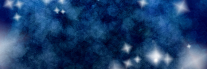 Banner Background - Flares on a Navy Blue Background