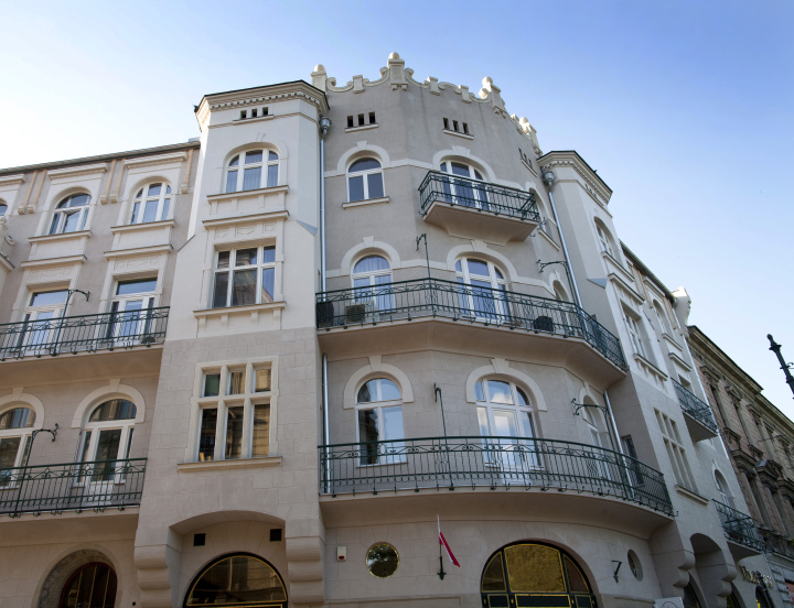 Tenement House On Student Corner And Podwale In Krakow