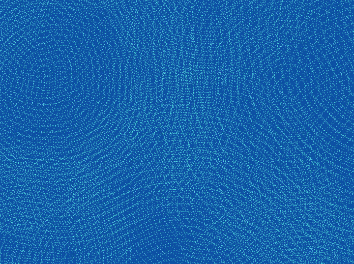 Vector Background with Blue Dots
