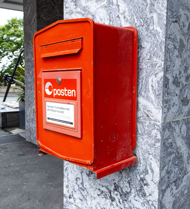 Red Post Box, Norway