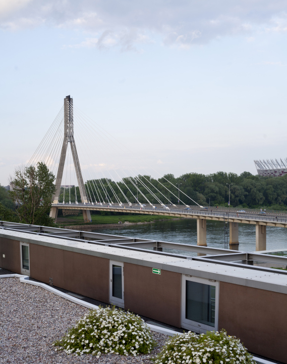 Garden on the Roof of the Copernicus Science Center