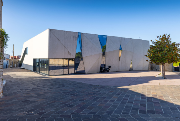 Sports Hall on Public Square, Krk, Croatia.