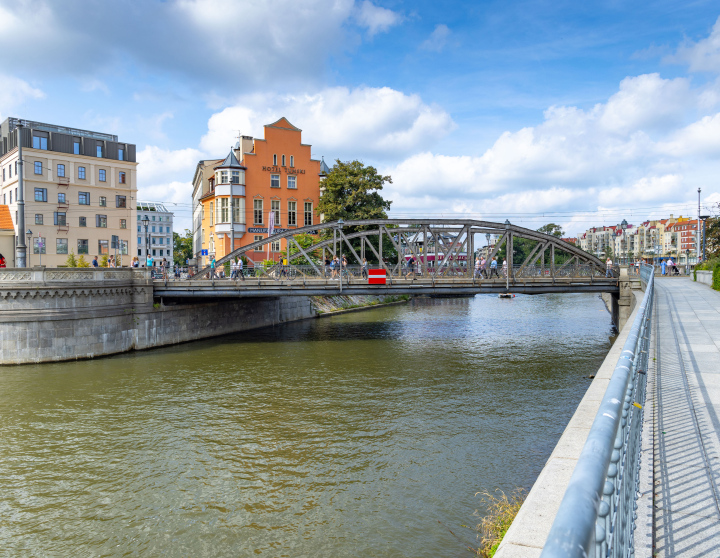 Mill Bridge in Wrocław
