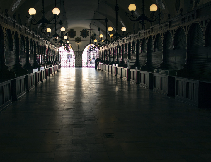 Cloth Hall. Inside