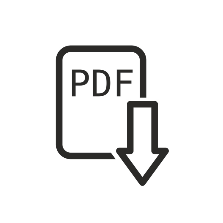 PDF, file, download, vector icon