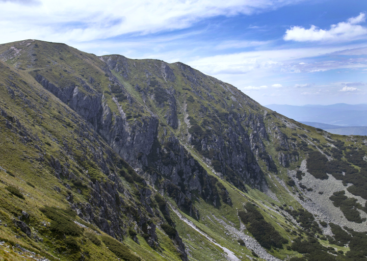 Playing in the Slovak Tatra Mountains