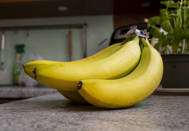 Bunch Of Bananas In The Kitchen