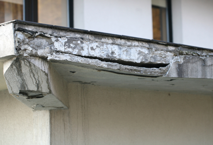 Damage to the building