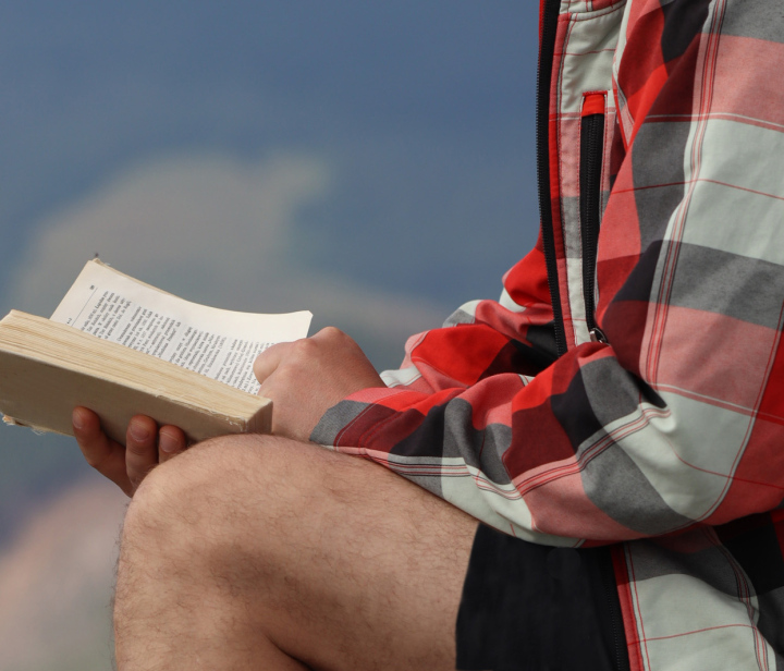 Reading Books in the Open Air