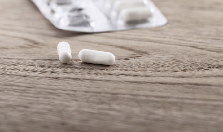 Two White Capsules, Medicines