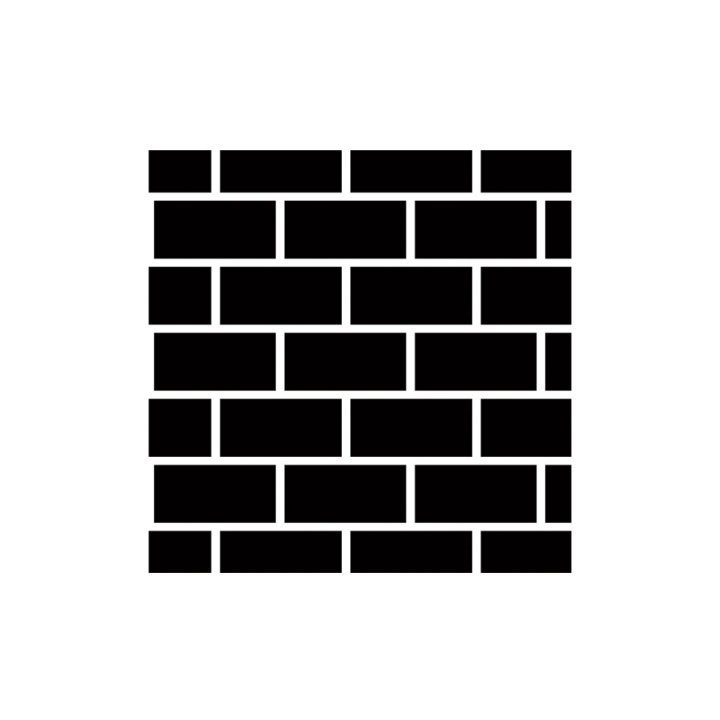 Bricks, building, icon, wall, wall