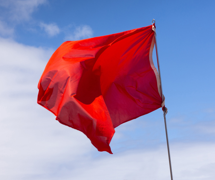 Red Flag in the Wind