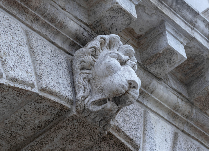 Stone decorations architectural details