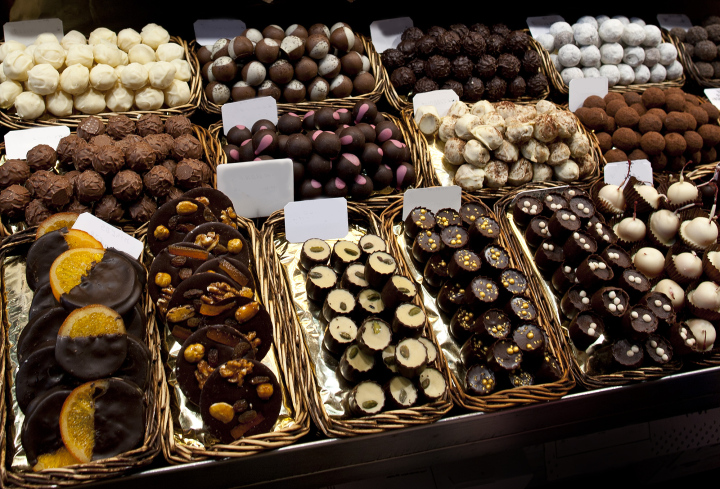 Stand With Chocolates