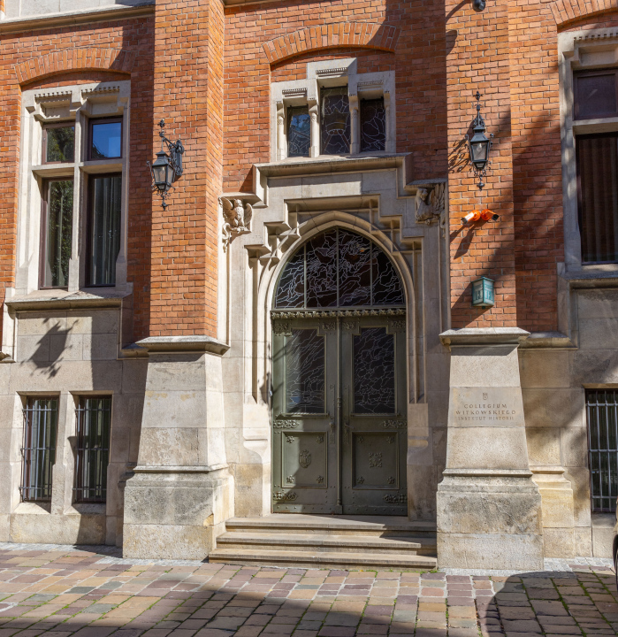 Entrance to the Witkowski Collegium of the Jagiellonian University