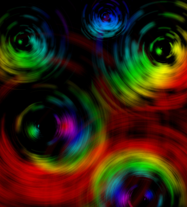 Colorful Circles Background