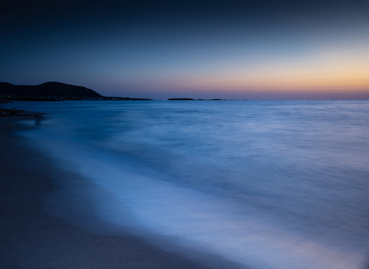 Evening on the Sandy Beach