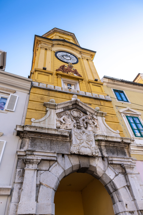 Clock Tower Rijeka Croatia